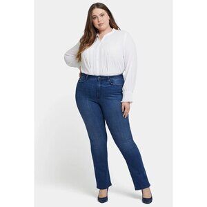 NYDJ Billie Mini Bootcut Jeans In Plus Size High Rise